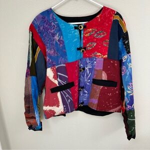 Colorful Patchwork Women's Jacket